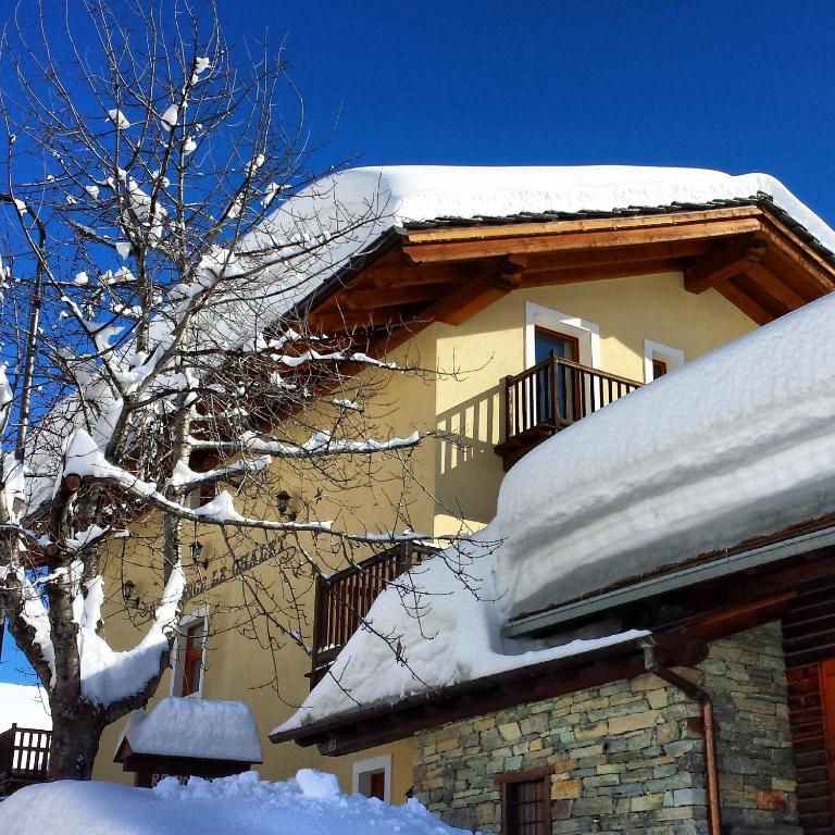 Family Apartments Le Chalet Champoluc Exterior foto